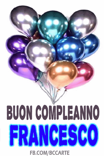 Buon compleanno Nipote Francesco – GIF di buon compleanno n. 7