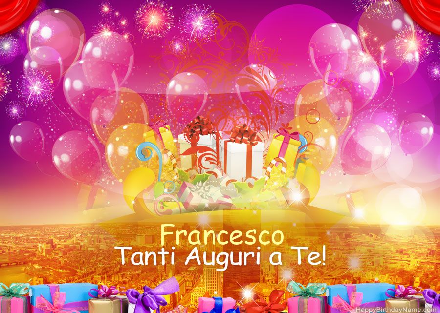 Buon compleanno Nipote Francesco – immagine di buon compleanno n. 79