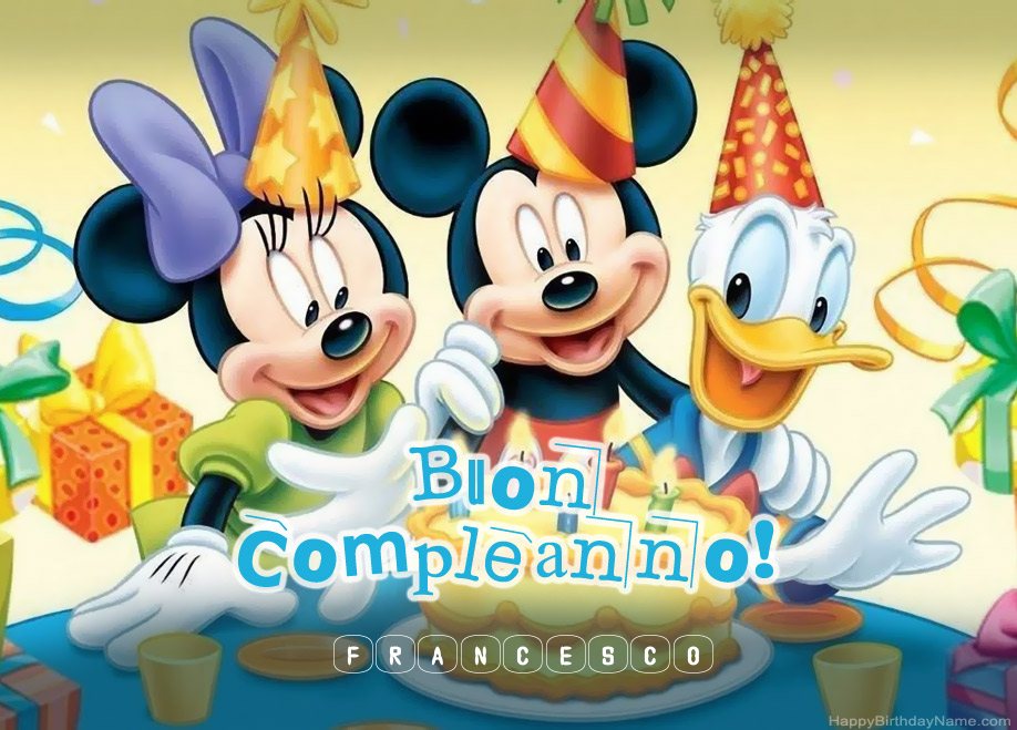 Buon compleanno Nipote Francesco – immagine di buon compleanno n. 101