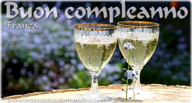Buon compleanno Franca – immagine di buon compleanno n. 64