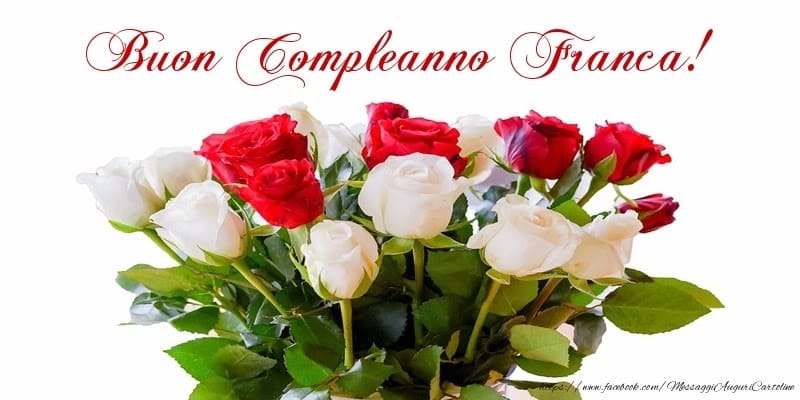 Buon compleanno Franca – immagine di buon compleanno n. 44