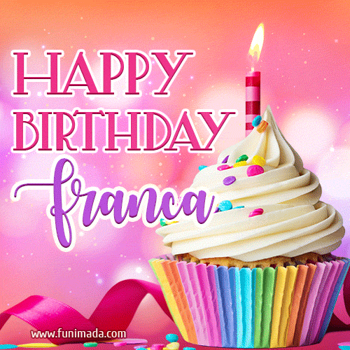 Buon compleanno Franca – GIF di buon compleanno n. 15