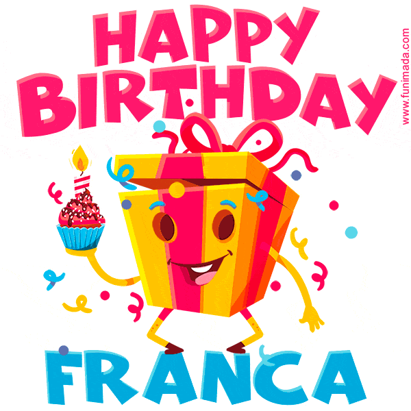 Buon compleanno Franca – GIF di buon compleanno n. 6