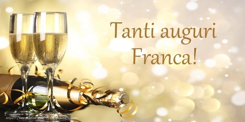 Buon compleanno Franca – immagine di buon compleanno n. 1