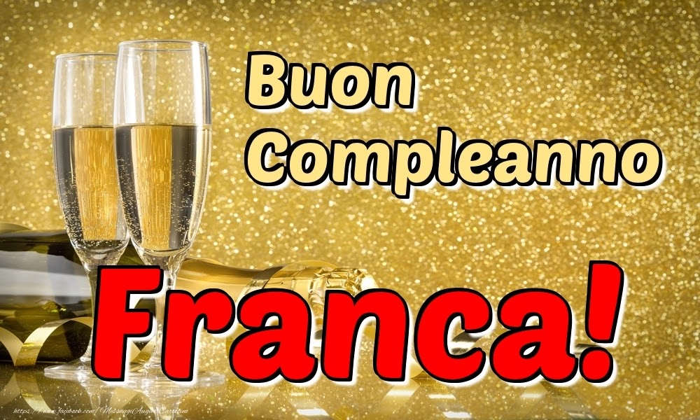 Buon compleanno Franca – immagine di buon compleanno n. 76