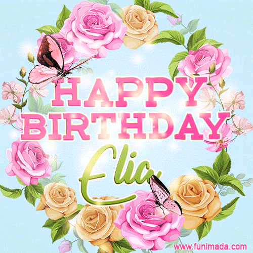 Buon compleanno Elia – GIF di buon compleanno n. 11