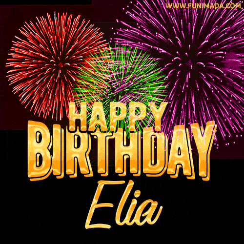 Buon compleanno Elia – GIF di buon compleanno n. 12