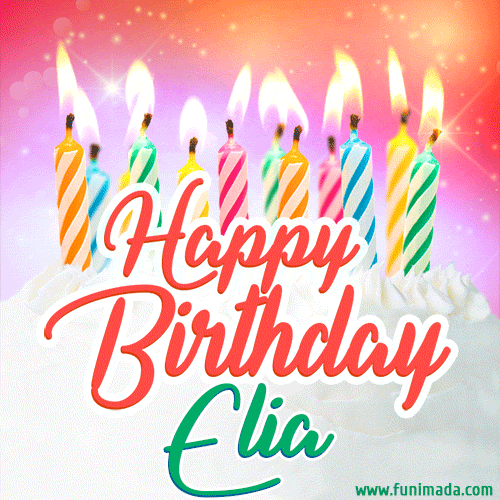 Buon compleanno Elia – GIF di buon compleanno n. 14