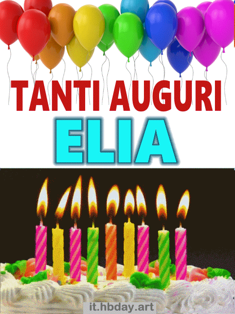 Buon compleanno Elia – GIF di buon compleanno n. 16