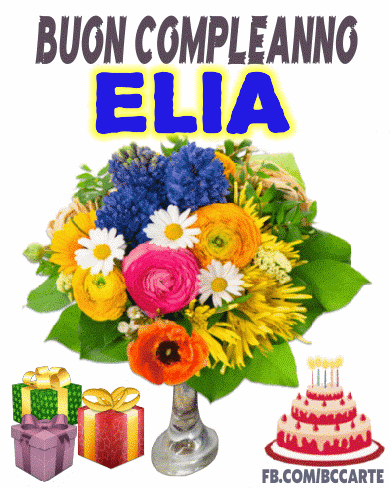 Buon compleanno Elia – GIF di buon compleanno n. 20