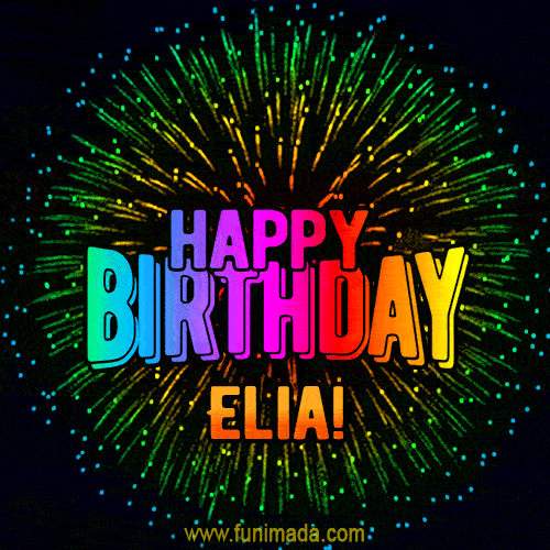 Buon compleanno Elia – GIF di buon compleanno n. 3