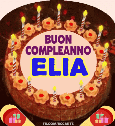 Buon compleanno Elia – GIF di buon compleanno n. 21