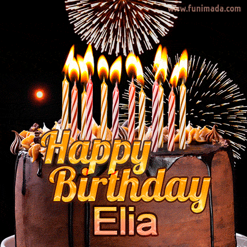 Buon compleanno Elia – GIF di buon compleanno n. 4