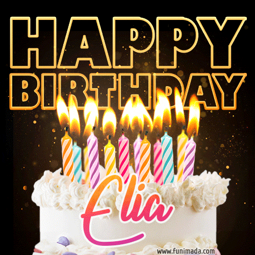 Buon compleanno Elia – GIF di buon compleanno n. 9