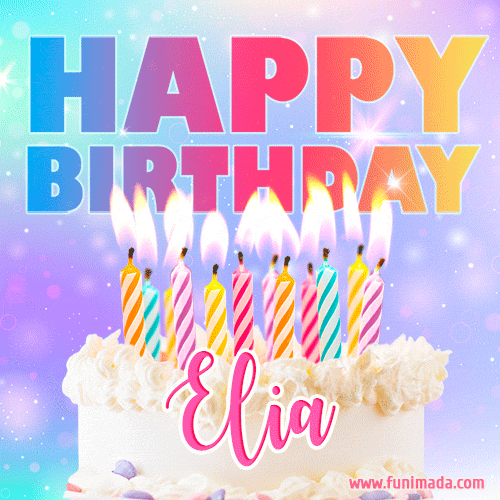 Buon compleanno Elia – GIF di buon compleanno n. 10