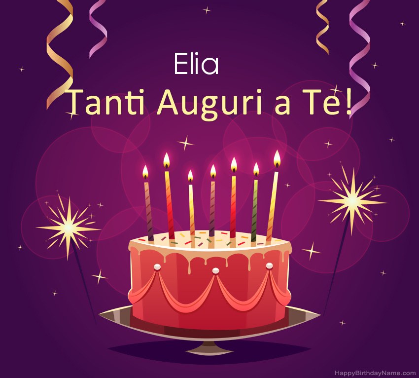Buon compleanno Elia – immagine di buon compleanno n. 72