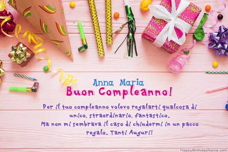 Buon compleanno Annamaria – immagine di buon compleanno n. 15
