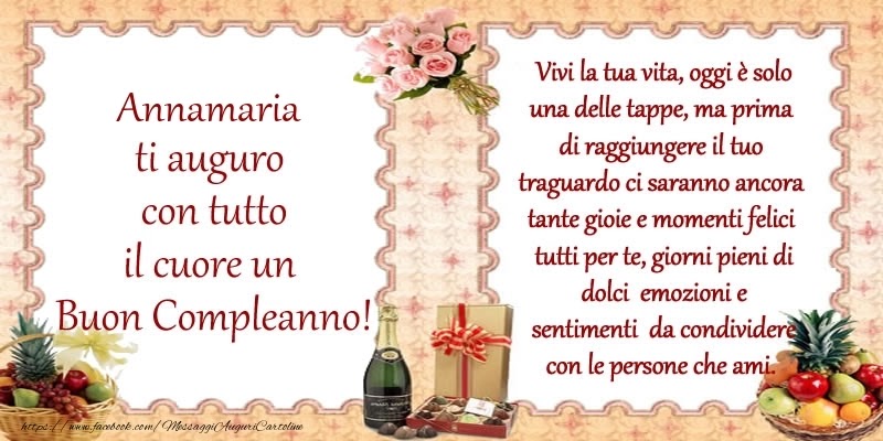 Buon compleanno Annamaria – immagine di buon compleanno n. 30