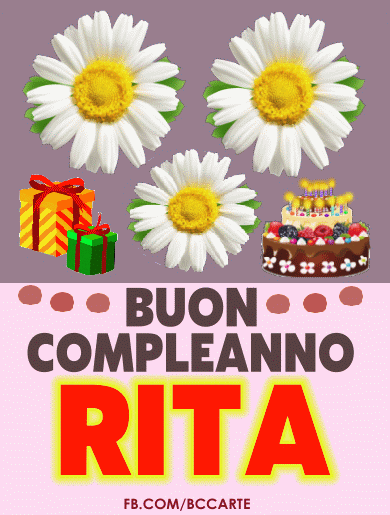 Buon compleanno Rita – GIF di buon compleanno n. 5