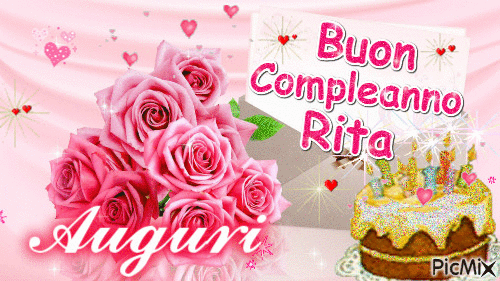 Buon compleanno Rita – GIF di buon compleanno n. 3