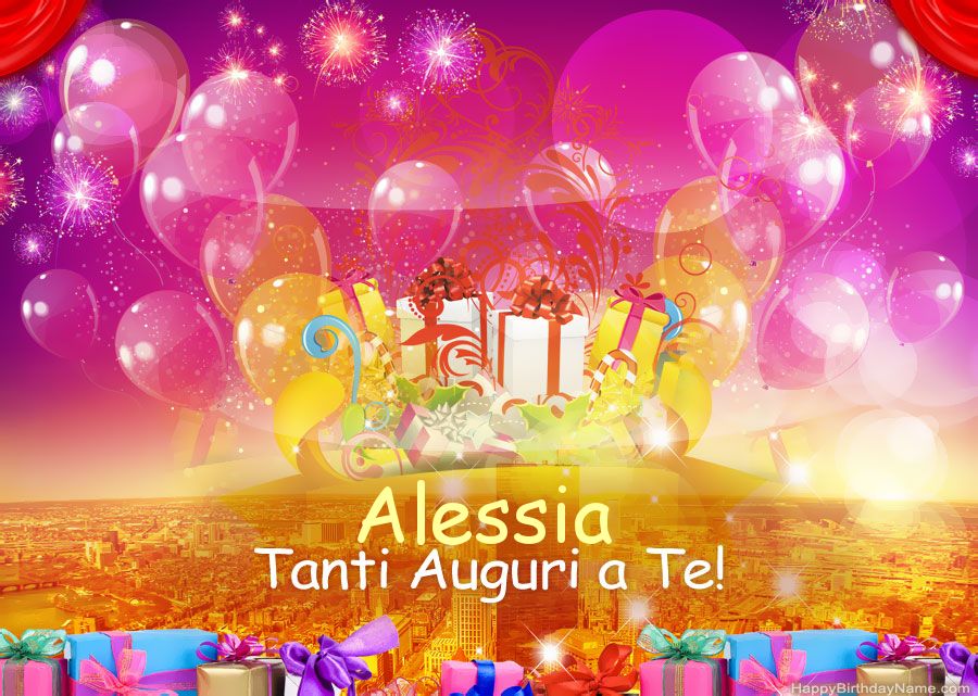 Buon compleanno Alessia – immagine di buon compleanno n. 40