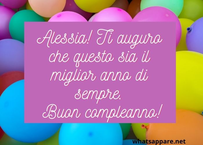 Buon compleanno Alessia – immagine di buon compleanno n. 74
