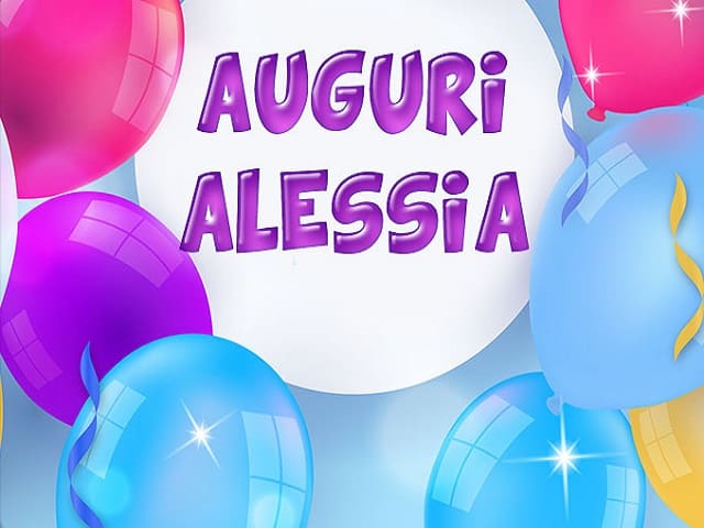 Buon compleanno Alessia – immagine di buon compleanno n. 75