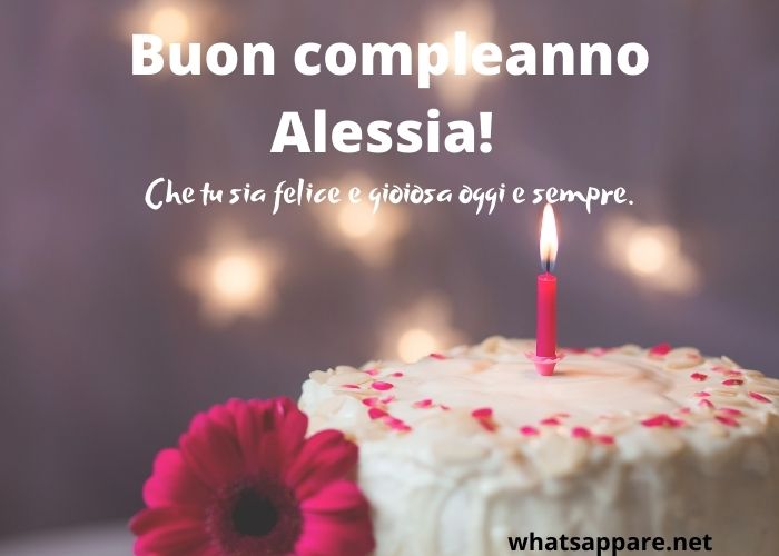Buon compleanno Alessia – immagine di buon compleanno n. 3