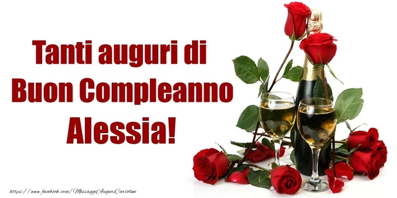 Buon compleanno Alessia – immagine di buon compleanno n. 12