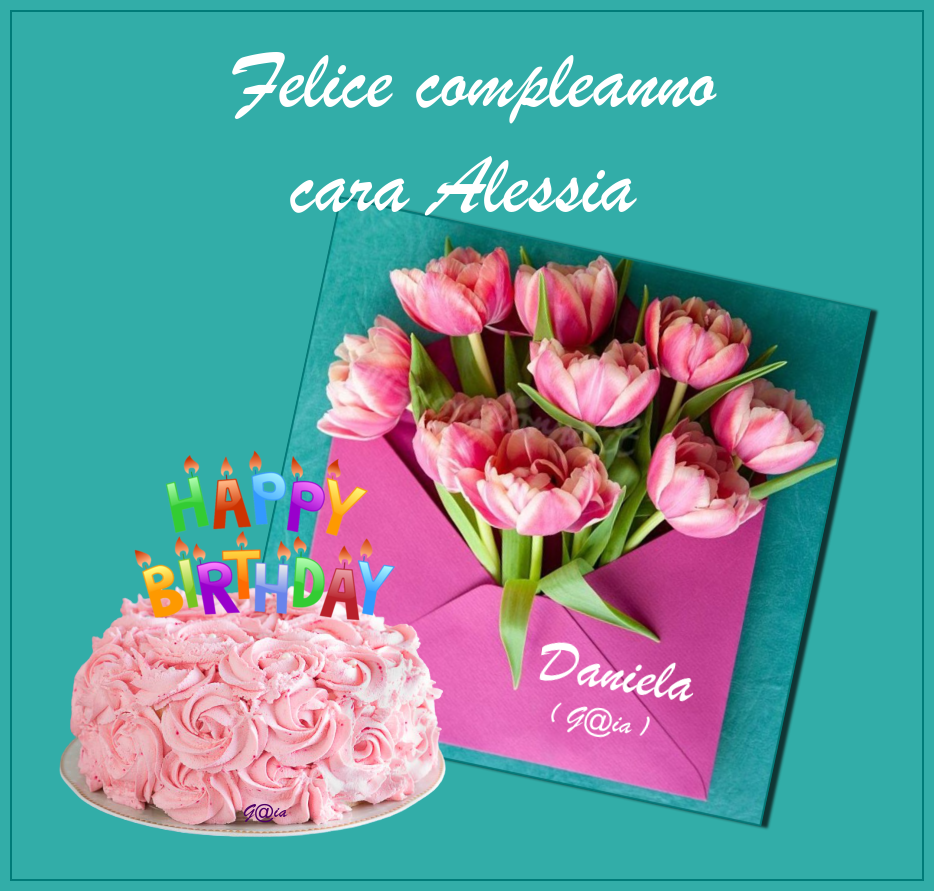 Buon compleanno Alessia – immagine di buon compleanno n. 7