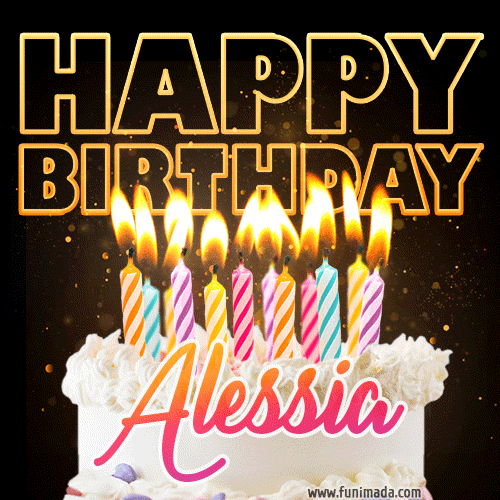 Buon compleanno Alessia – GIF di buon compleanno n. 31