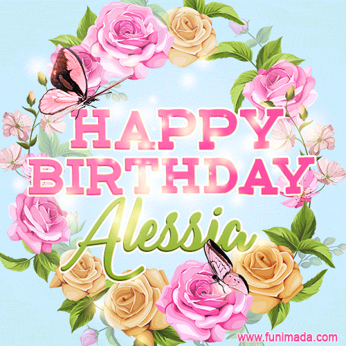 Buon compleanno Alessia – GIF di buon compleanno n. 35