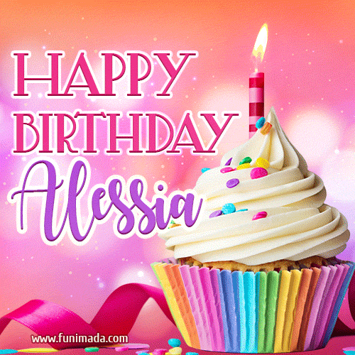 Buon compleanno Alessia – GIF di buon compleanno n. 16