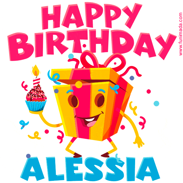 Buon compleanno Alessia – GIF di buon compleanno n. 24