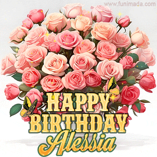 Buon compleanno Alessia – GIF di buon compleanno n. 28