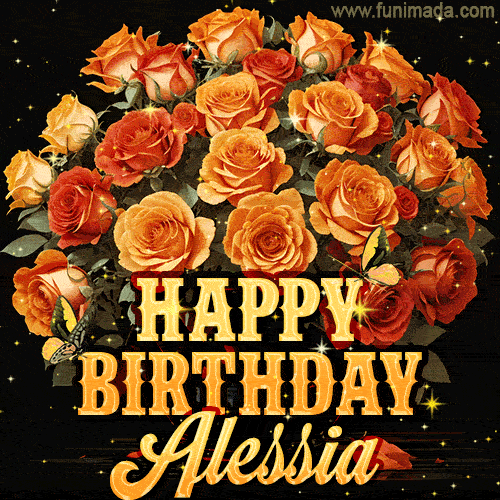 Buon compleanno Alessia – GIF di buon compleanno n. 30
