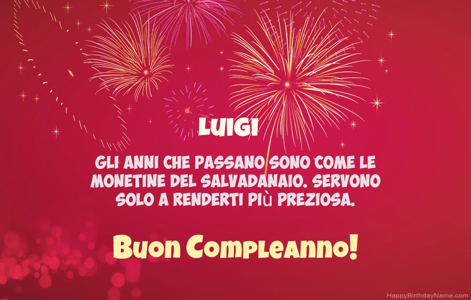Buon compleanno Luigi – immagine di buon compleanno n. 16