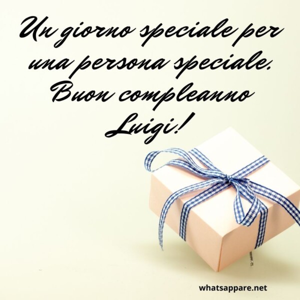 Buon compleanno Luigi – immagine di buon compleanno n. 3