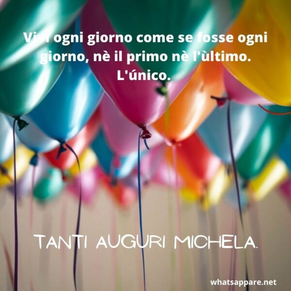 Buon compleanno Michela – immagine di buon compleanno n. 40