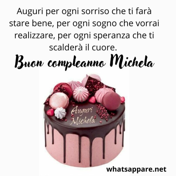 Buon compleanno Michela – immagine di buon compleanno n. 24
