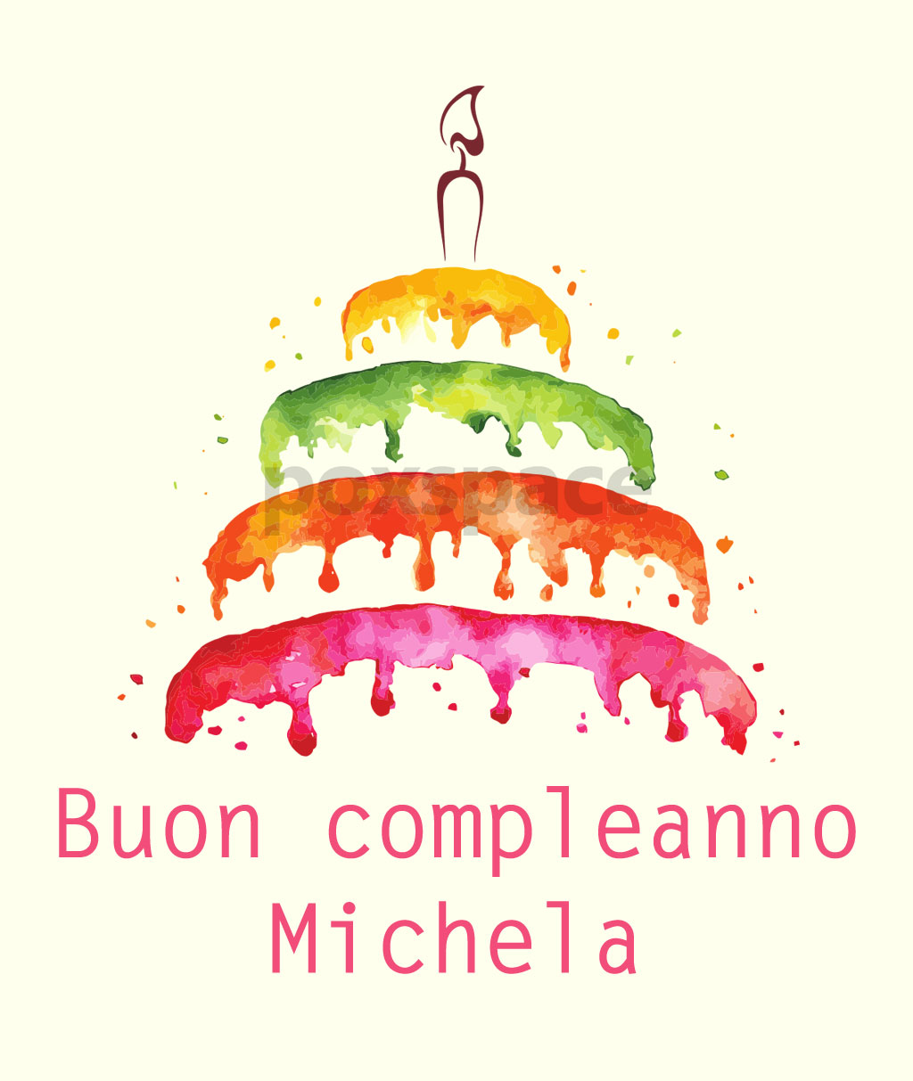 Buon compleanno Michela – immagine di buon compleanno n. 34