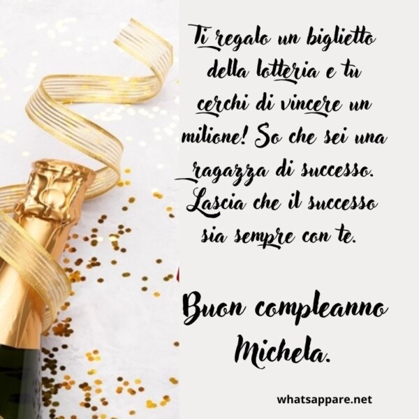 Buon compleanno Michela – immagine di buon compleanno n. 31