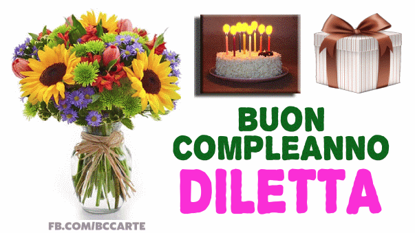 Buon compleanno Diletta – GIF di buon compleanno n. 2