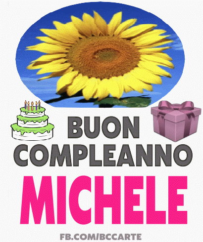 Buon compleanno Michele – GIF di buon compleanno n. 31