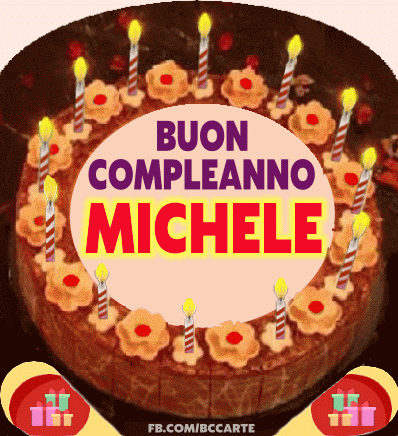 Buon compleanno Michele – GIF di buon compleanno n. 32