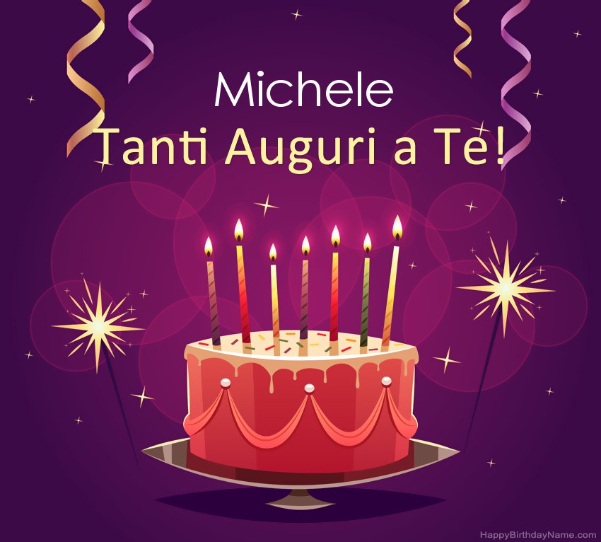Buon compleanno Michele – immagine di buon compleanno n. 66