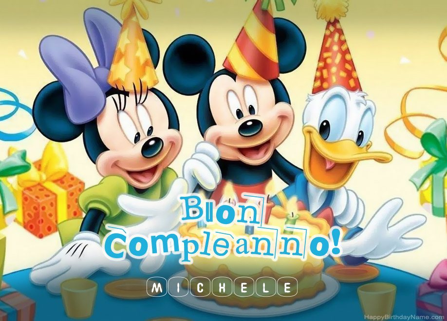 Buon compleanno Michele – immagine di buon compleanno n. 76