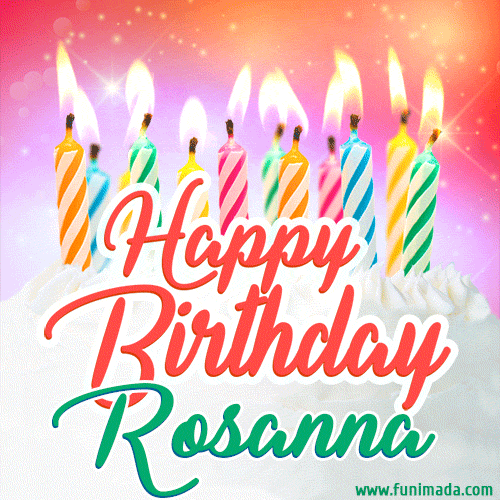 Buon compleanno Rosanna – GIF di buon compleanno n. 32