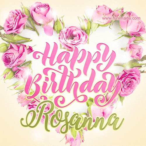 Buon compleanno Rosanna – GIF di buon compleanno n. 36