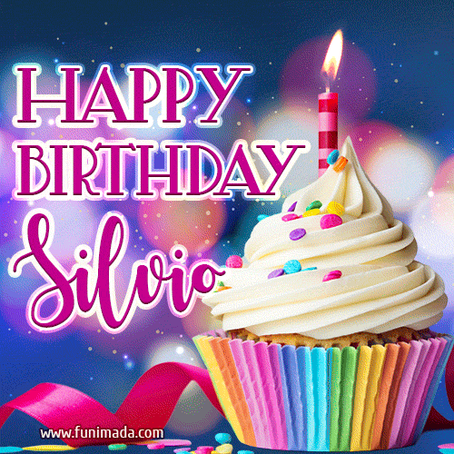 Buon compleanno Silvio – GIF di buon compleanno n. 2